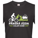 Bezvatriko pánské tričko pánská jízda 2 Canvas pánské tričko s krátkým rukávem 1276 Černá – Hledejceny.cz