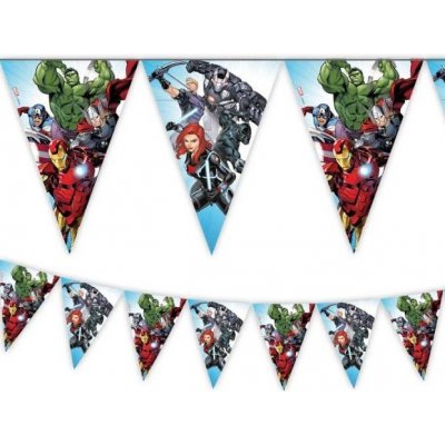Procos s.a. Vlaječková girlanda Mighty Avengers – Zboží Dáma