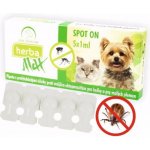 Max Herba Spot-on Dog & Cat repelentní kapsle, pes a kočka 5 x 1 ml – Zboží Mobilmania