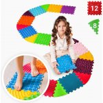Ortek Ortek Masážní podložka Puzzle 12 prvků + 8 trojúhelníků – Hledejceny.cz