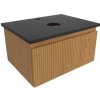 Koupelnový nábytek SAT Koupelnová skříňka s krycí deskou SAT Evolution 58x30x44,5 cm dub medový mat - SATEVO60DMZ