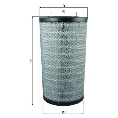 Vzduchový filtr MAHLE LX 3753 – Hledejceny.cz