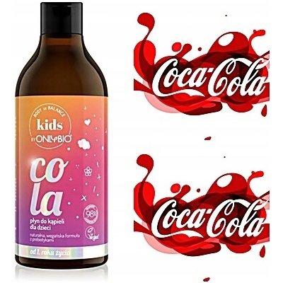 OnlyBio Kids Pěna do koupele Cola 500 ml – Zboží Dáma
