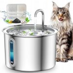 Oneisall Napáječka s fontánou kovová 2 l – Zboží Mobilmania