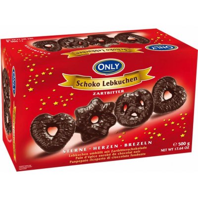 Only Perníky v hořké čokoládě 500 g – Zboží Dáma
