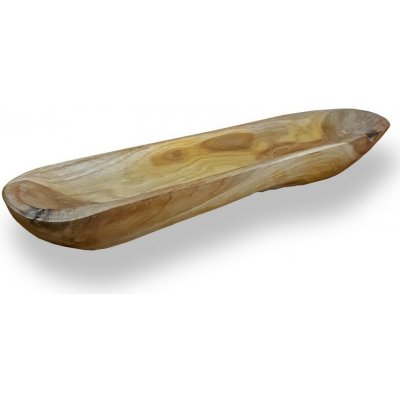 TEAK Mísa ve tvaru zaoblené loďky průměr 50 cm – Hledejceny.cz