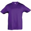 Dětské tričko Sols dětské triko s krátkým rukávem REGENT kids 11970712 Dark purple