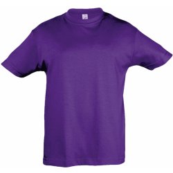 Sols dětské triko s krátkým rukávem REGENT kids 11970712 Dark purple