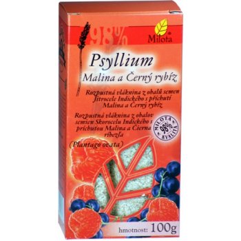 Psyllium malina a černý rybíz čistota 98 100 g