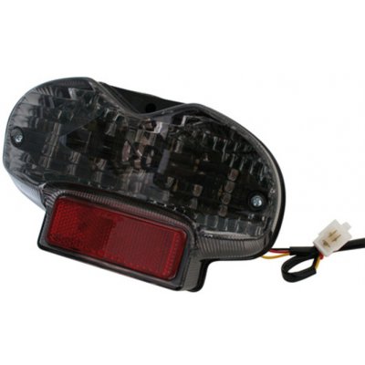 Zadní světlo SHIN YO LED s tónovaným sklem, SUZUKI GSF 600 Bandit 00-, GSF 1200 01- – Sleviste.cz