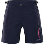 Alpine Pro TRENTA MODRÁ TYRKYSOVĚ MODRÁ Softshellové šortky – Zboží Dáma