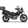 SHAD TERRA TR40 a černého hliníkového 55L topcase, včetně montážní sady - SUZUKI DL 650 V-Strom 130.kitTR40big55-9B