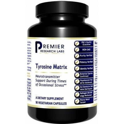 PRL Tyrosine Matrix, tyrosin, 90 rostlinných kapslí