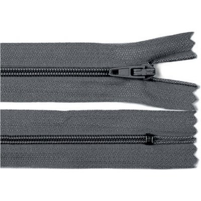 Spirálový zip No 3 délka 18 cm autolock Varianta: 312 šedá tmavá, Balení: 1 ks – Hledejceny.cz