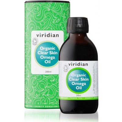 Viridian Clear Skin Omega Oil Organic 200 ml
