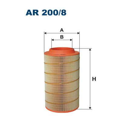 Vzduchový filtr Filtron AR200/8 – Hledejceny.cz