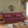 Pohovka Atelier del Sofa 3-Seat Sofa-Bed SantoClaret Red