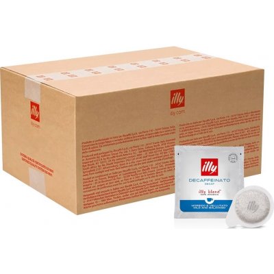 Illy Espresso Decaffeinated Kávové E.S.E. PODy bezkofeinové 200 ks – Hledejceny.cz