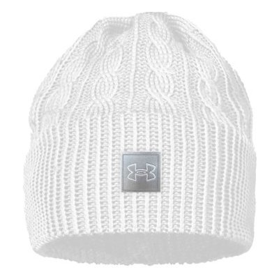 Under Armour Half Time Cable Knit dámská zimní čepice bílá – Hledejceny.cz