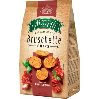 Maretti Bruschette Salami 70 g – Zbozi.Blesk.cz