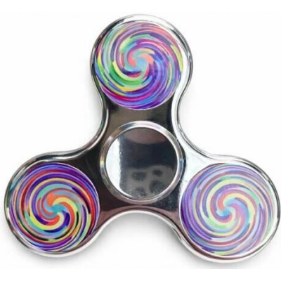 Fidget Spinner kovový nerezový – Zboží Mobilmania