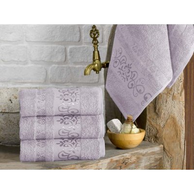 Xpose bambusová osuška CATANIA světle levandulová 70 x 140 cm – Sleviste.cz