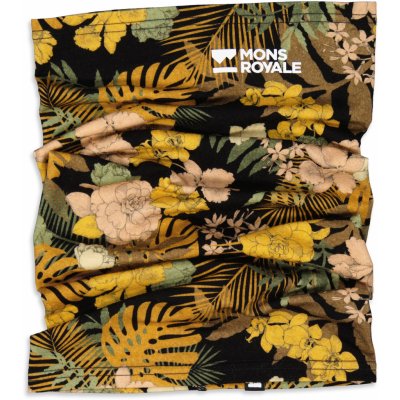 Mons Royale Daily Dose Merino Flex 200 Neckwarmer floral camo – Zboží Mobilmania