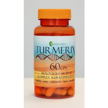 Nutraceutica Turmerix kurkumín s piperínom 60 kapslí