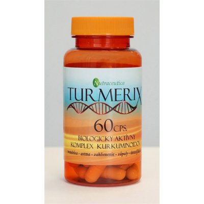 Nutraceutica Turmerix kurkumín s piperínom 60 kapslí – Hledejceny.cz