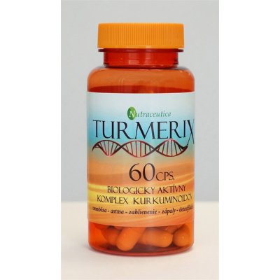 Nutraceutica Turmerix kurkumín s piperínom 60 kapslí