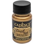 Metalická barva na textil Dora Texile antická zlatá antique gold 50 ml – Zboží Mobilmania