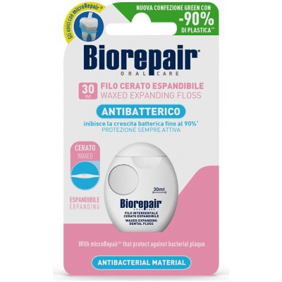 Biorepair zubní nit expandující voskovaná jemné dásně 30 m – Sleviste.cz