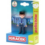 Efko IGRÁČEK Policista povolání set figurka kloubová s doplňky – Zboží Dáma