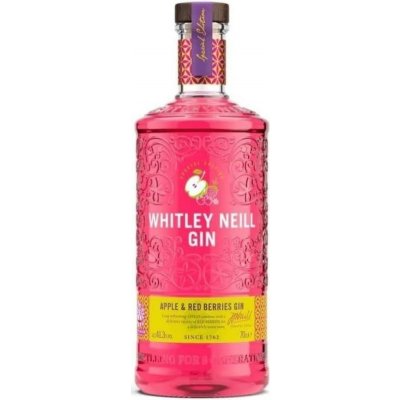 Whitley Neill apple & red berries gin 41,3% 0,7 l (holá láhev) – Hledejceny.cz
