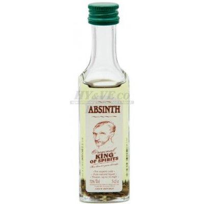 King Of Spirits Absinth 70% 0,05 l (holá láhev) – Zboží Dáma
