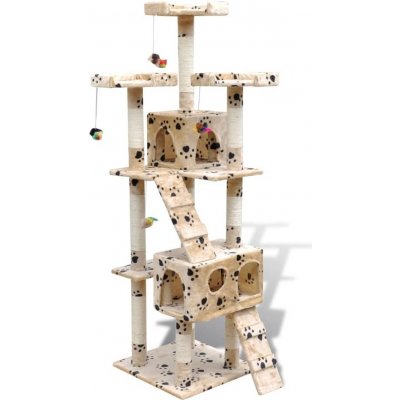 VidaXL Strom pro kočky 50 x 50 x 170 cm – Zboží Mobilmania