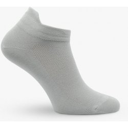 Rox Leny bavlněné kotníkové ponožky světle šedá
