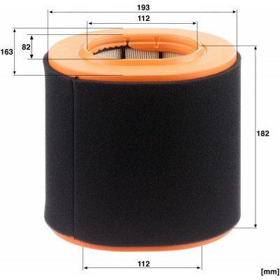 Vzduchový filtr MANN-FILTER C 20 043 – Hledejceny.cz