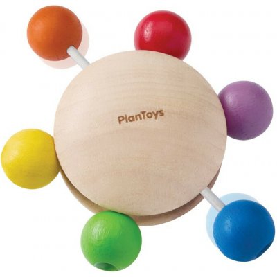 PlanToys Duhové chrastítko – Zbozi.Blesk.cz