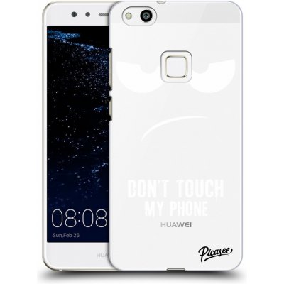 Pouzdro Picasee silikonové Huawei P10 Lite - Don't Touch My Phone čiré