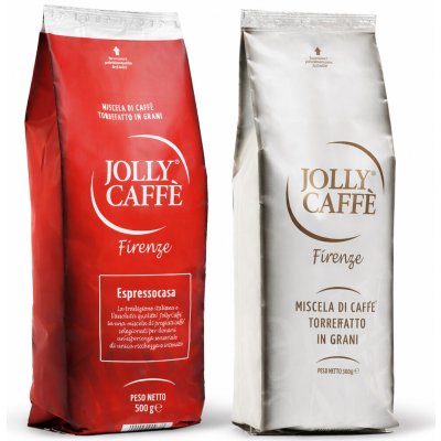 Jolly Caffé Gourmet set zrnková 2 x 0,5 kg – Hledejceny.cz