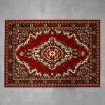 Alfa Carpets Teheran T-102 red Červený – Zbozi.Blesk.cz