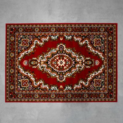 Alfa Carpets Teheran T-102 red Červený – Zbozi.Blesk.cz
