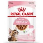Royal Canin Kitten Sterilised Gravy 12 x 85 g – Sleviste.cz