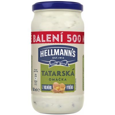 Hellmann's Tatarská omáčka 500 ml – Zboží Dáma