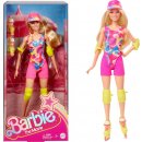 Panenky Barbie Barbie ve filmovém oblečku na kolečkových bruslích