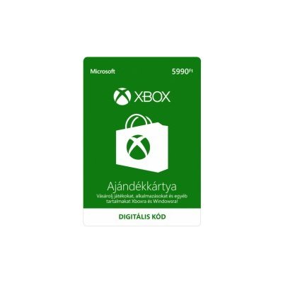 Microsoft Xbox Live dárková karta 5990 HUF