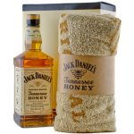 Jack Daniel's Honey 35% 0,7 l (dárkové balení ručník) – Zboží Mobilmania