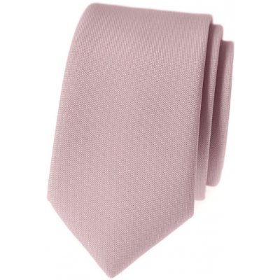 Avantgard kravata Lux Slim 571-9863 růžová