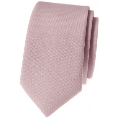 Avantgard kravata Lux Slim 571-9863 růžová – Zboží Dáma